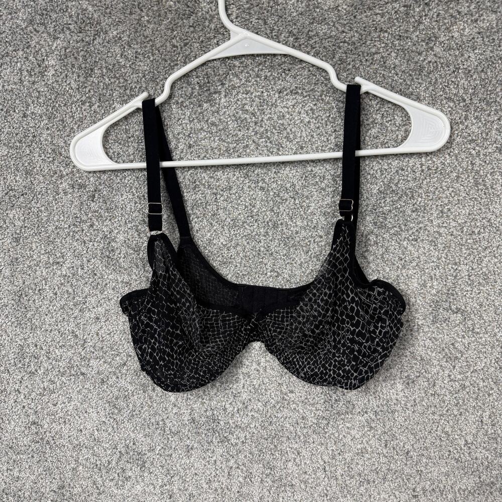 Smart & Sexy Bra 34DD Dark Coquette Boudoir Remix Minimalist Animalier Showgirl